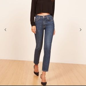 Reformation Julia High Cigarette Jean